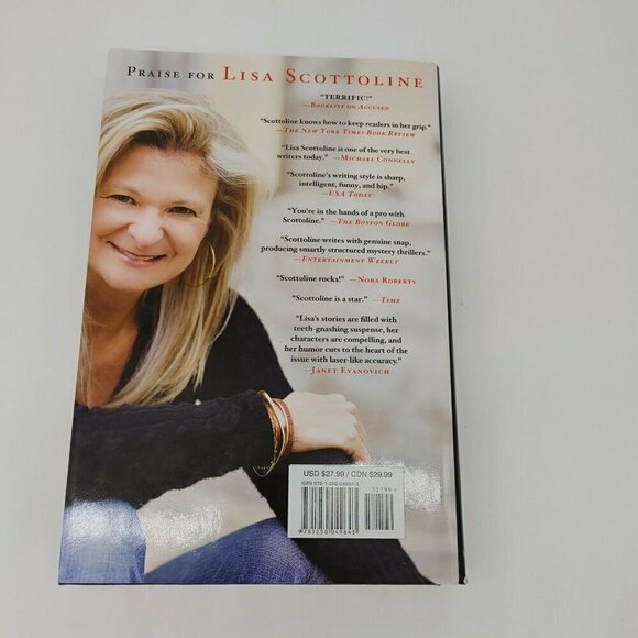 Accused A Rosato And Associates Novel Lisa Scottoline 2013 Hardcover Book Singed - Picture 3 of 3